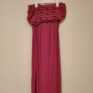 FREE GIFT WET SEAL PLUS SIZE MAXI DRESS FITS 1X 2X SWIMSUIT COVERUP SLEEVLESS